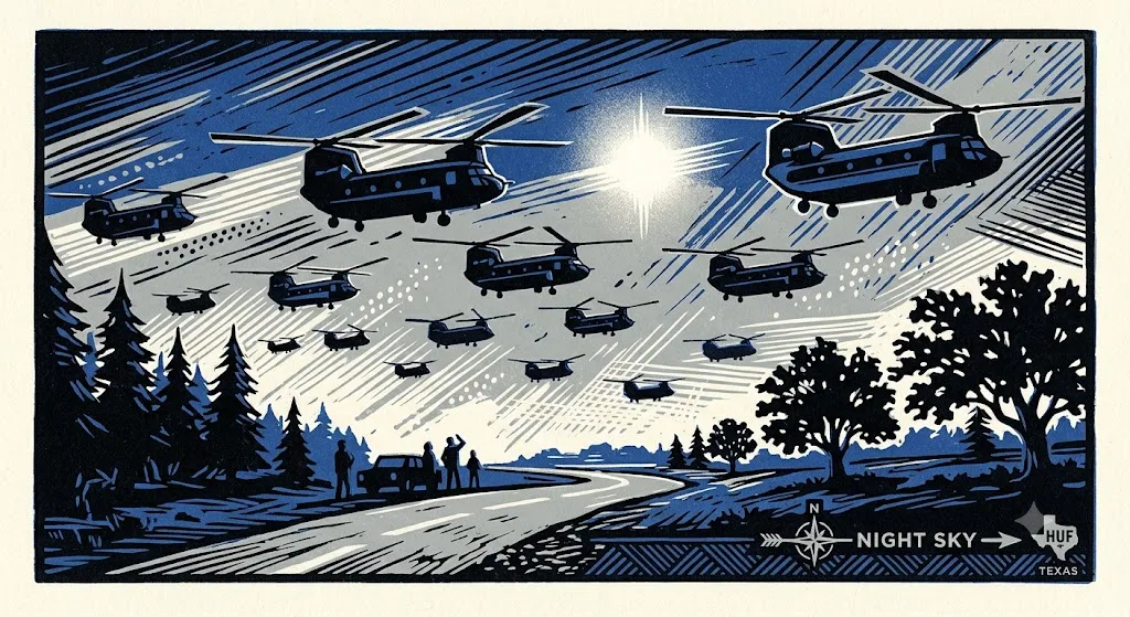 Overview image for Were Dozens of Chinooks Really Following the Object? | Cash Landrum