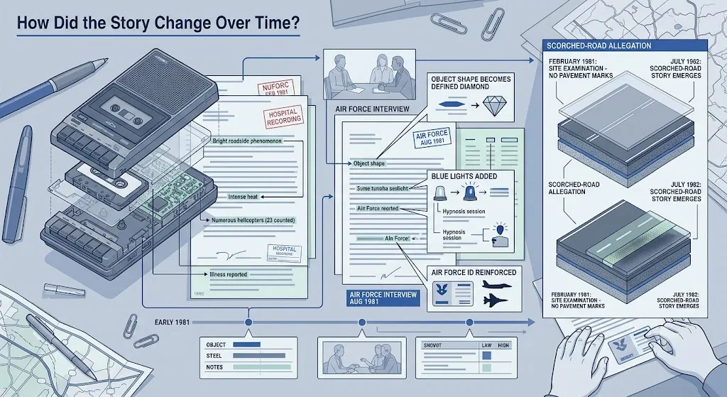 Overview image for How Did the Story Change Over Time? | Cash Landrum