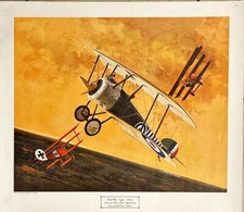 Listing image for Sopwith Camel WWI British Army Military Plane Biplane Aviation Poster 19x22.5"
