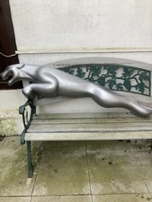 Listing image for Jaguar Dealership 5ft Wall Sign E Type XJ6 XE XF I Pace Classic Car Garage XJS