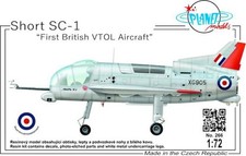 Listing image for Planet Models 266 1:72 Short SC-1 'First British VTOL Aircraft'