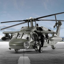 Listing image for Alloy Military Helicopter Model with Sound & Light – Display Stand & Gift Box