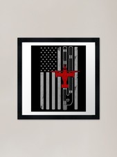 Listing image for V-22 Osprey Military Helicopter Ame Framed Wall Art Poster Canvas Print Picture