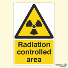 Listing image for Radiation Controlled Area Sign