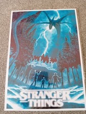Listing image for Atomic Age Official Giclée Art Print Stranger Things Cool Movie Poster Large