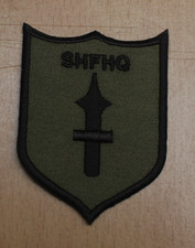 Listing image for SUPPORT HELICOPTER FORCE HQ - Sew On Subdued Patch No3874