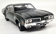 Listing image for Autoworld 1/18 Oldsmobile Cutlass S W-31 1969 Metallic Green Diecast Model Car