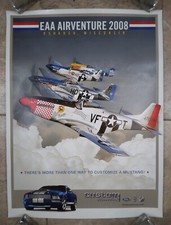 Listing image for 2008 EAA AirVenture Poster Experimental Aircraft Association Oshkosh, Wisconsin